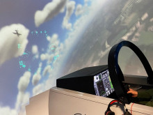 Jak vypadá taktický simulační výcvik pro piloty taktického letectva AČR