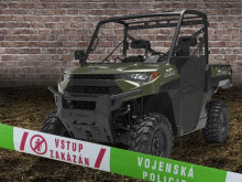 Vojenská policie získá 8 čtyřkolek Polaris Ranger XP 1000 EPS