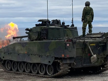 Bojové vozidlo pěchoty CV90: Ostré střelby na ostrově Gotland