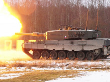 Vojáci 73. tankového praporu se postupně seznamují s tankem Leopard 2 A4 (VR 360° video)