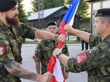Vojenští policisté z Velitelství ochranné služby převzali v Kosovu operační úkol
