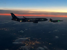 211. letka zahájila jako první operační jednotka s Gripeny noční tankování
