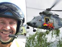 Do pomyslného důchodu odešel pilot vrtulníků Peter Smik