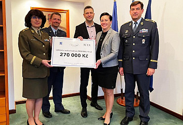 Holding Czechoslovak Group pokračuje v podpoře Vojenského fondu solidarity
