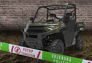 Vojenská policie získá 8 čtyřkolek Polaris Ranger XP 1000 EPS