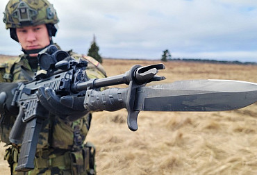 Nový moderní bodák MK.I pro útočné pušky CZ BREN 2 jako univerzální nástroj pro mnoho různých situací