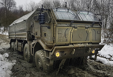 Nákladní automobily Tatra jako základ logistiky Armády ČR