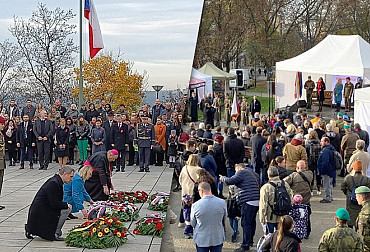 Politici, armáda i široká veřejnost si připomněli Den válečných veteránů