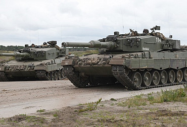 Slovensko obdrží první tanky Leopard 2 A4 už v prosinci