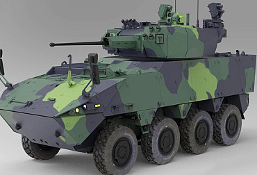 Pandur II 8x8 EVO je novou generací v Česku vyráběného pancéřovaného vozidla