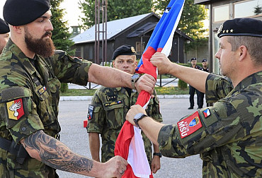 Vojenští policisté z Velitelství ochranné služby převzali v Kosovu operační úkol