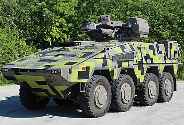 Vysoce chráněná kolová obrněná vozidla BOXER 8x8