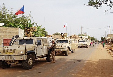 Výsadkáře teď při plnění úkolů v Mali střídají vojáci ze 44. lehkého motorizovaného praporu