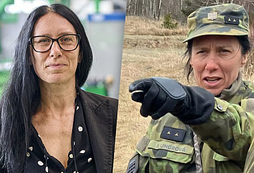 Pavla Ungrová: velí spojovací četě AZ&nbsp;i obchodnímu útvaru státního podniku VOP CZ