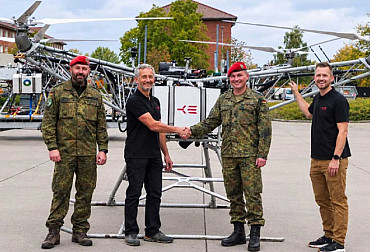 Autonomní bezpilotní letouny pro přepravu těžkých nákladů v&nbsp;logistice spojeneckých armád
