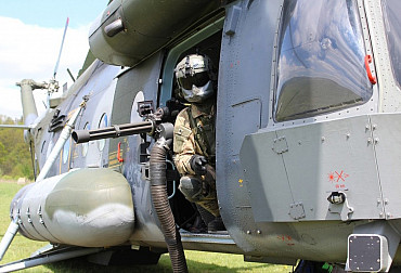 Na ochranu vrtulníku Mi-171 padlo 11 tisíc nábojů