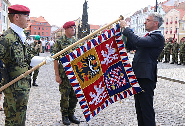 Pětadvacet let pevná součást Armády České republiky - to je 4. brigáda rychlého nasazení