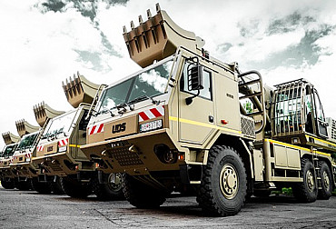 Ozbrojené síly Slovenské republiky převzaly pět nových strojů UDS