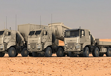 DAF dodá belgickým ozbrojeným silám vojenská vozidla na podvozku Tatry