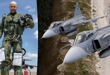 Kapitán Ondřej Španko: Nový display pilot letounu JAS-39 Gripen