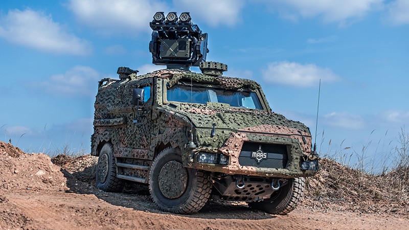 MARS 4x4 s RBS 70 NG – nejmodernější systém MSHORAD