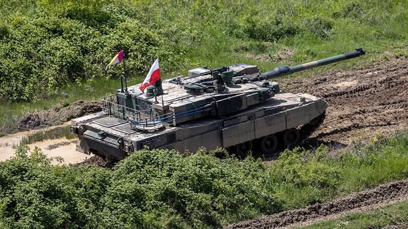 Tanky K2 Black Panther polské armády se premiérově představily na Slovensku