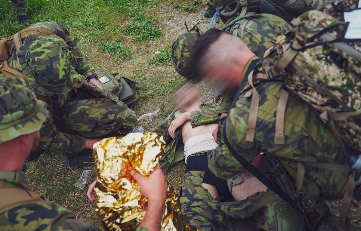 Foto: Momentka z 11. ročníku soutěže průzkumných hlídek | rtm. Brigit Ročňáková