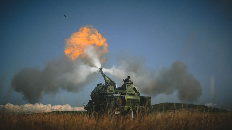 Foto: 152mm samohybná kanónová houfnice vz. 77 DANA | Vladimír Šandor