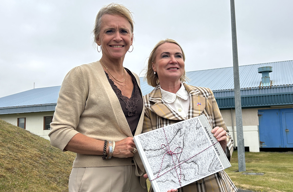 Foto: Setkání ministryně obrany Jany Černochové s islandskou ministryní zahraničí Thorgerdur Katrín Gunnarsdóttir Jaroslav Gavenda / CZ DEFENCE
