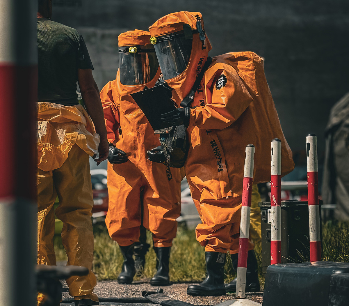 Foto: Simulace zásahu v prostorách Krytu civilní obrany v Liberci | 31. prchbo