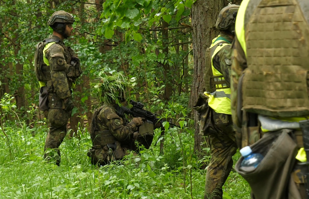 Foto: Momentka z Doškolovacího intenzivního výcviku u 4. brn | Lukáš Rojek / CZ DEFENCE