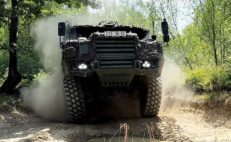 Foto: Obrněné vozidlo TITUS 6x6 | Michal Pivoňka / CZ DEFENCE