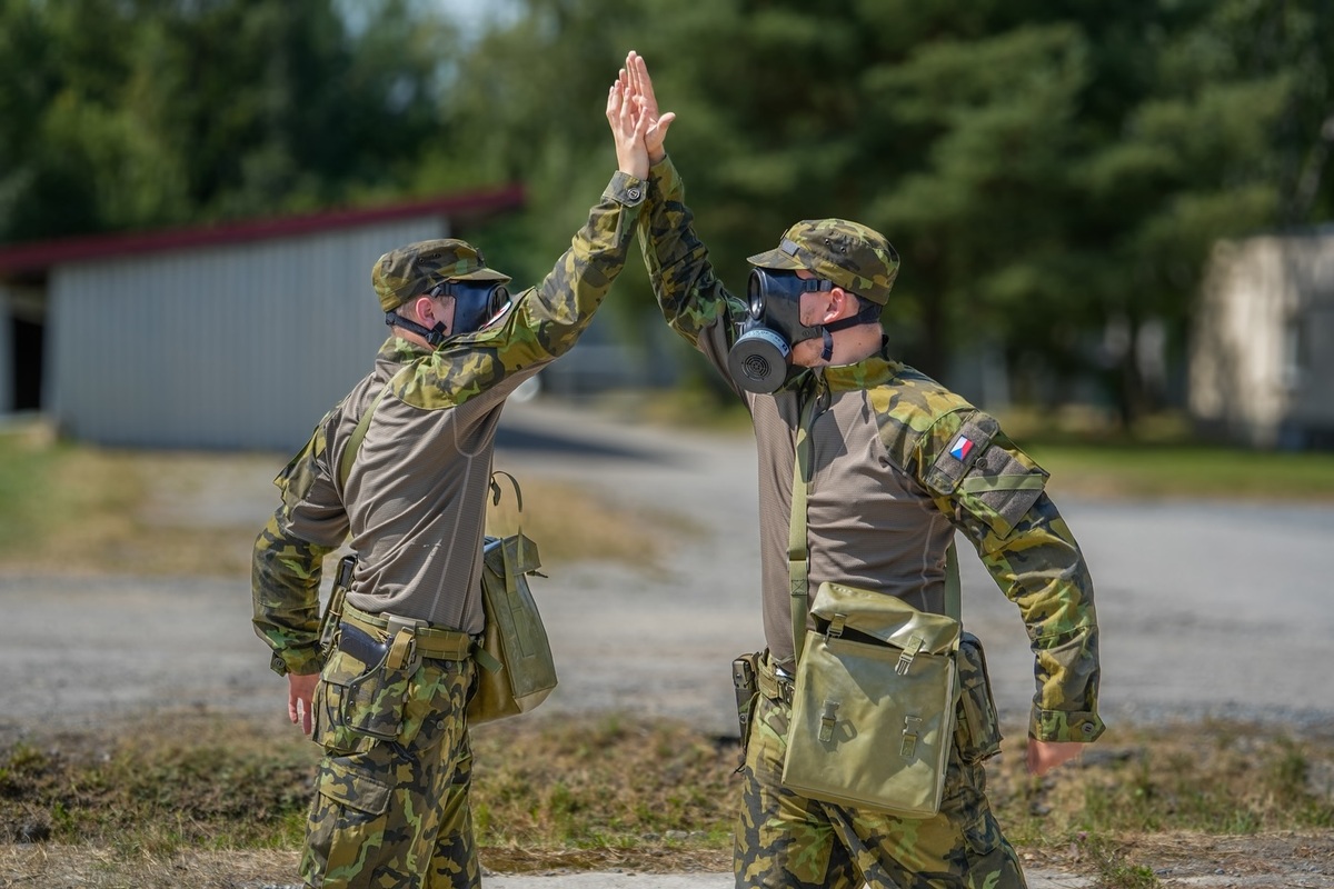 Foto: Momentka ze cvičení u 7. mechanizované brigády | 7. mb