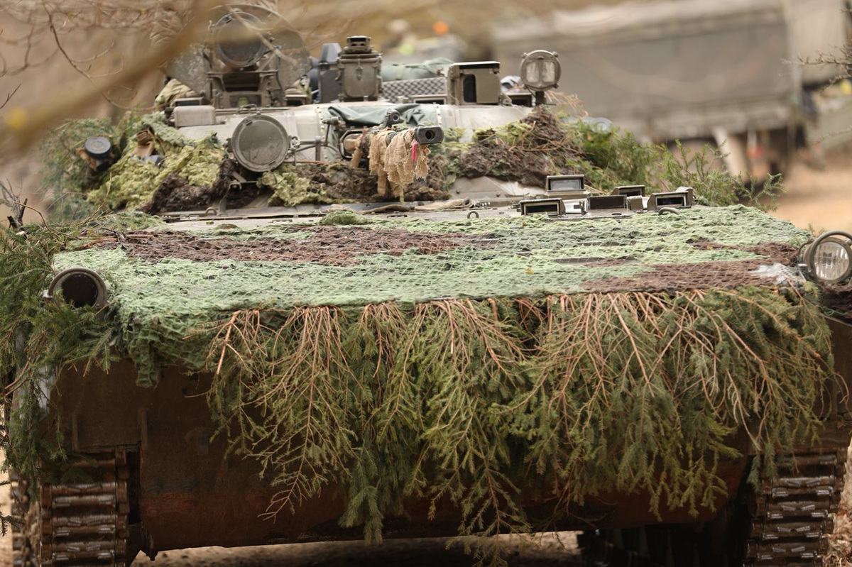 Foto: BVP-2 na cvičení Allied Spirit 2025 | 74. mpr