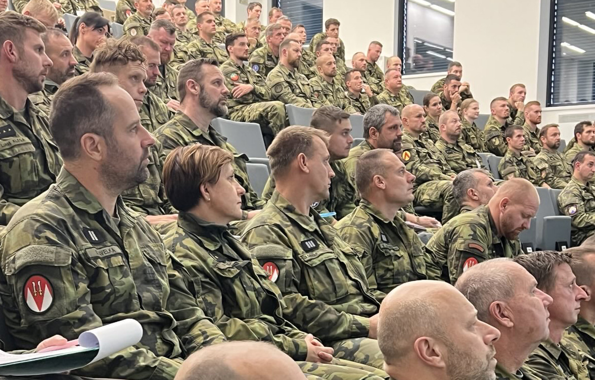 Foto: Zahajovací briefing cvičení CZECH LION 2025 | AČR