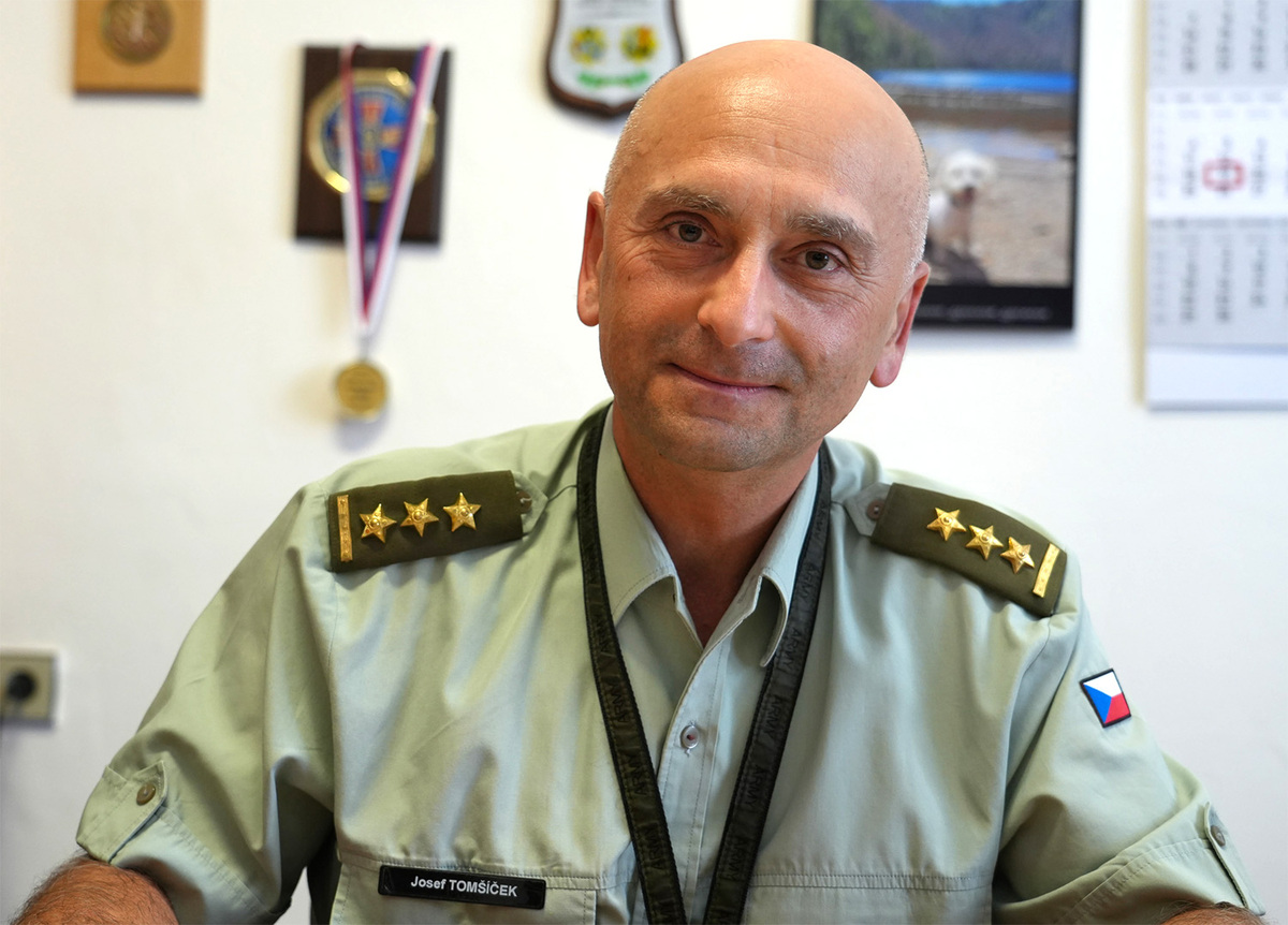 Foto: Náčelník Odboru vojenské dopravy Agentury logistiky plk. Josef Tomšíček | CZ DEFENCE