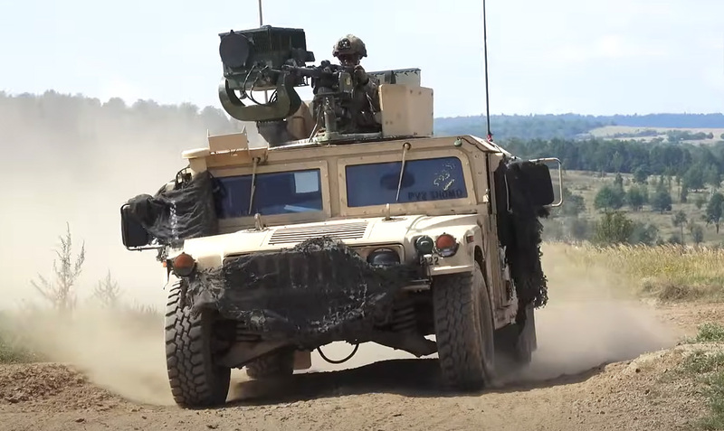 Foto: Americké obrněné vozidlo HMMWV (Humvee) | Jan Juřica / CZ DEFENCE