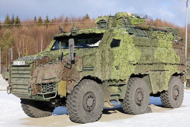 Foto: Obrněné vozidlo TITUS 6x6 | 4. ÚU MN BG SVK