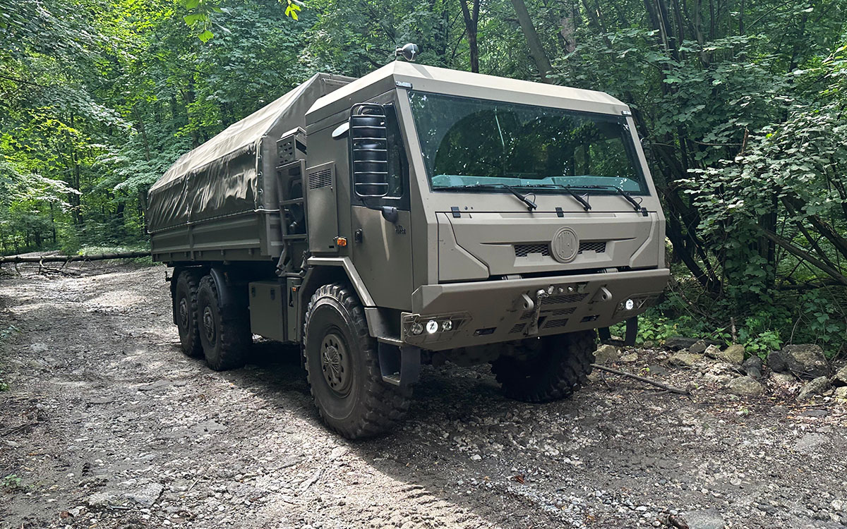 Foto: Tatra Force 3. generace v provedení 6x6 | Michal Pivoňka / CZ DEFENCE