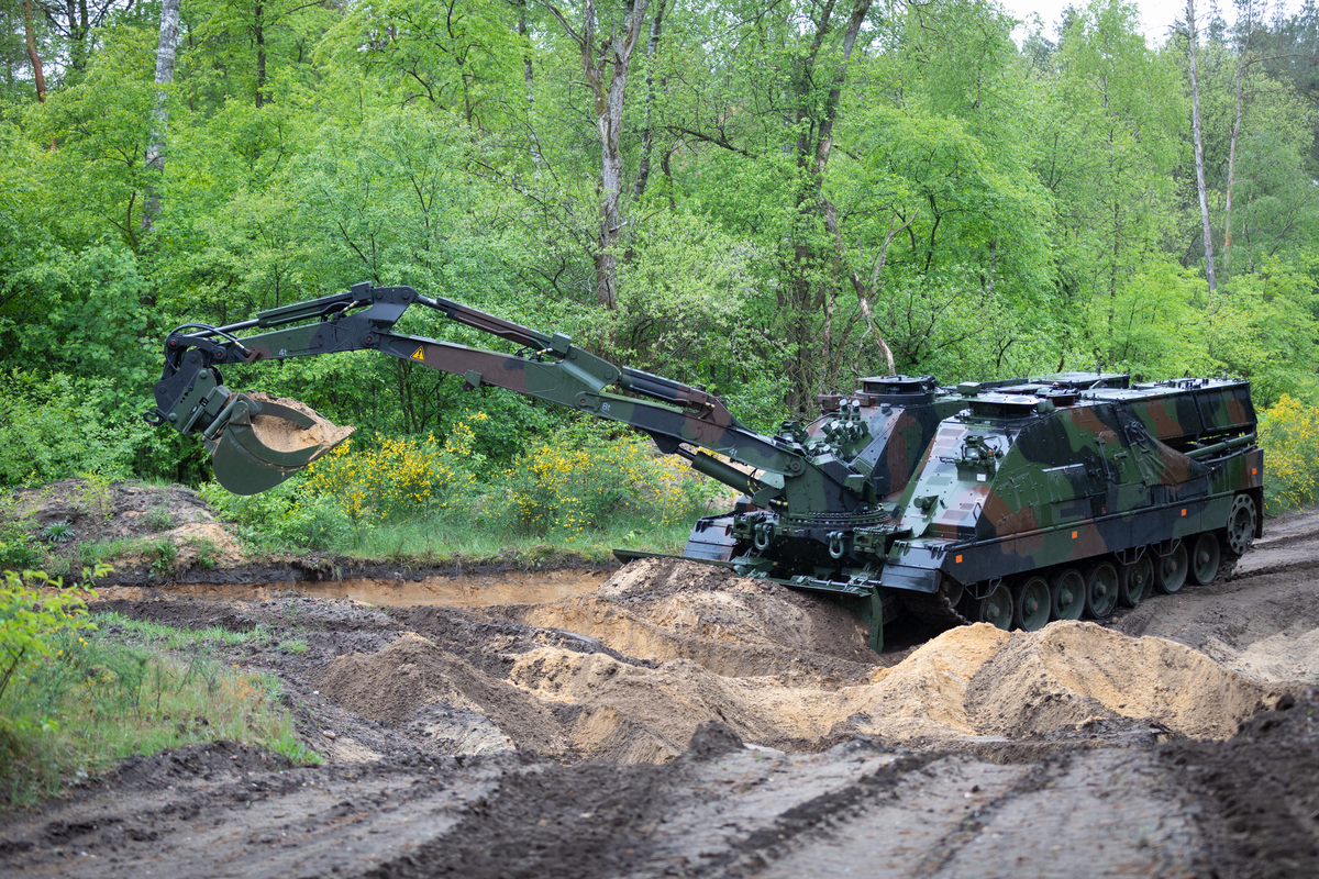 Foto: Obrněné ženijní vozidlo AEV3 Kodiak | Rheinmetall