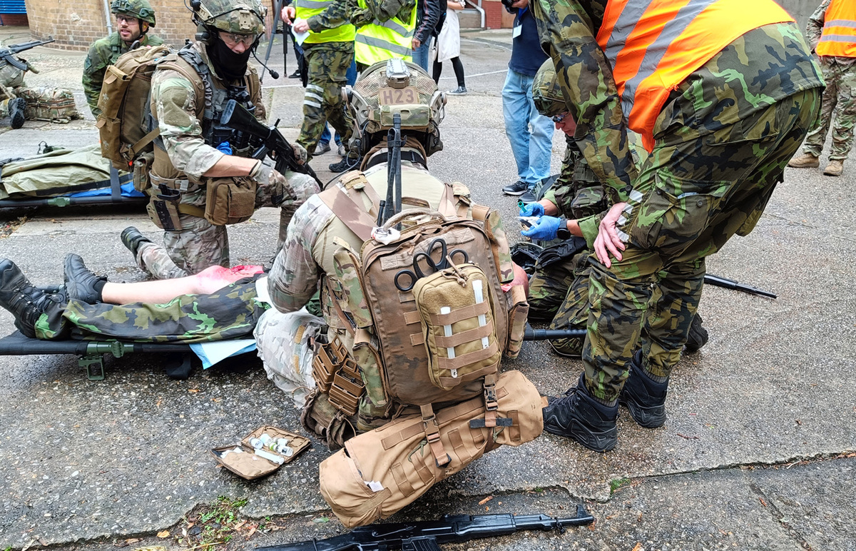 Foto: Stejně jako se vyvíjí způsob válčení a použití techniky, liší se i typy zranění vojáků na bojišti | Jan Zilvar / CZ DEFENCE