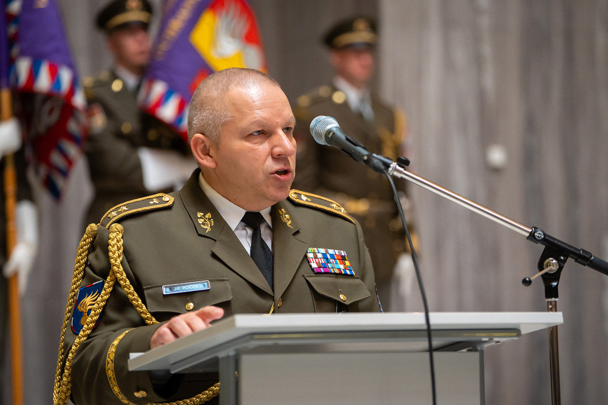 Foto: Náčelník Vojenské policie generálmajor Jiří Roček | Petr Dohnal