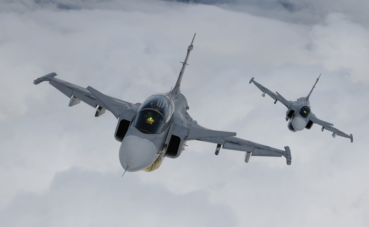 Foto: Stíhací letoun JAS-39 Gripen ve službách Vzdušných sil AČR | 21. zTL