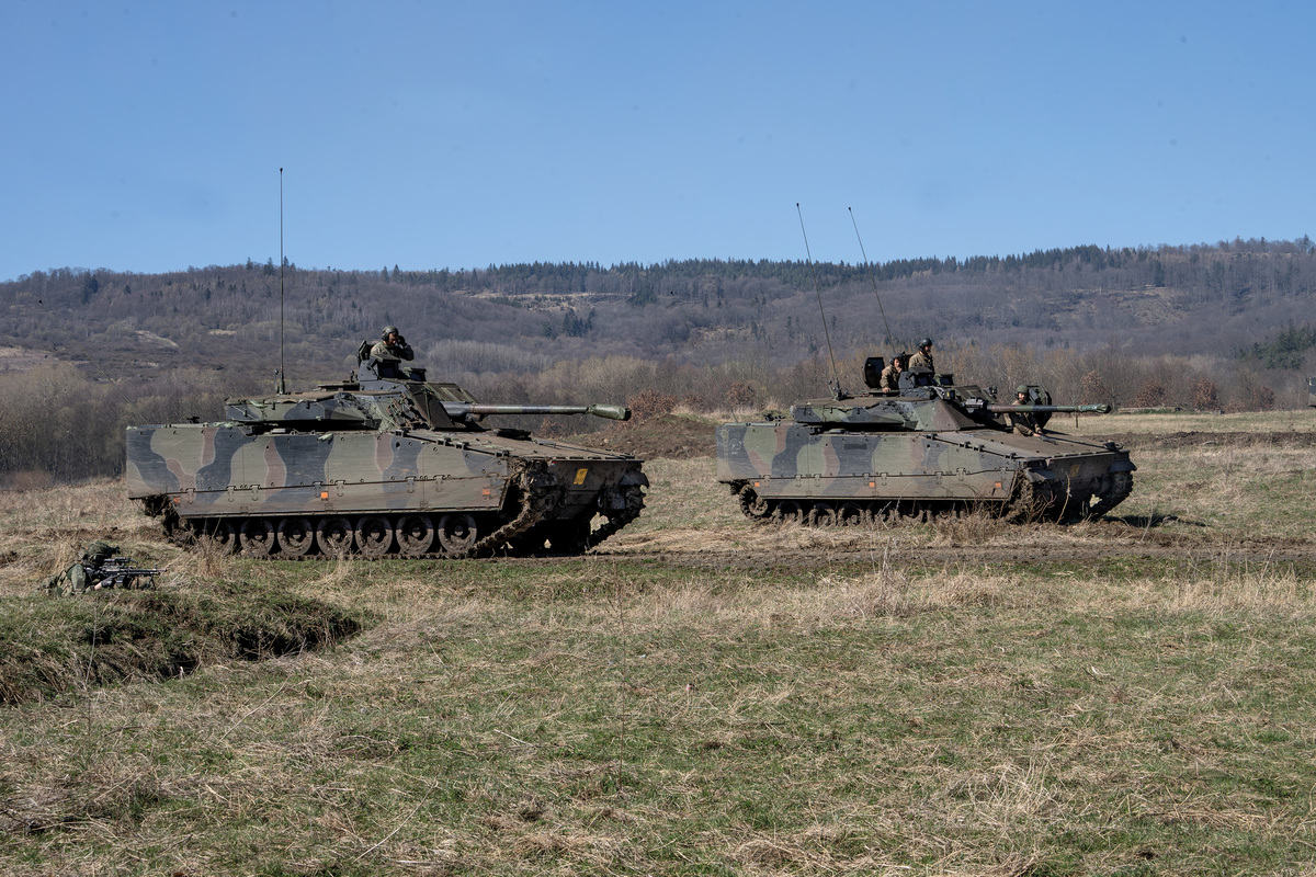 Foto: Nizozemská pásová BVP CV90 | Michal Pivoňka / CZ DEFENCE