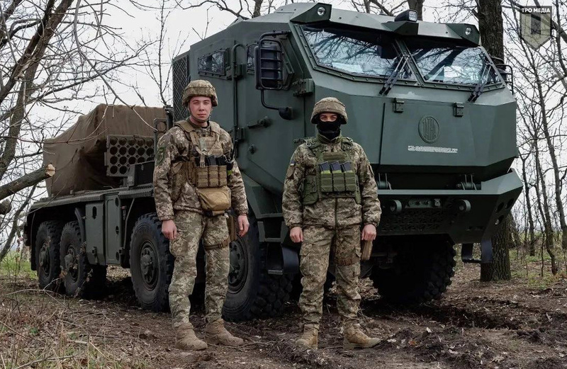 Foto: Raketomet RM-70 Vampire na ukrajinském bojišti | PraiseTheSteph