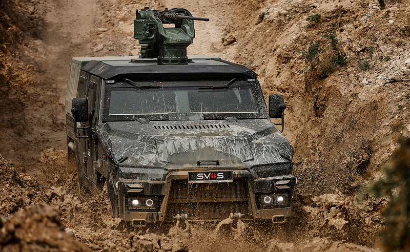 Foto: GLADIUS 12 na vozidle MARS 4x4 | EVPÚ Defence
