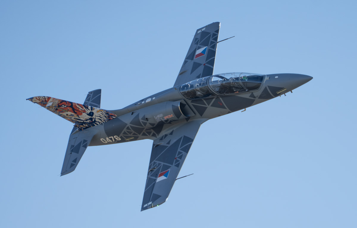 Foto: Petr Pavel v letounu L-39 Skyfox | Michal Pivoňka / CZ DEFENCE