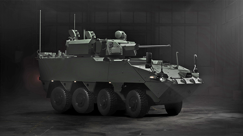 Foto: Pancéřované vozidlo nové generace Pandur 8x8 EVO | CSG