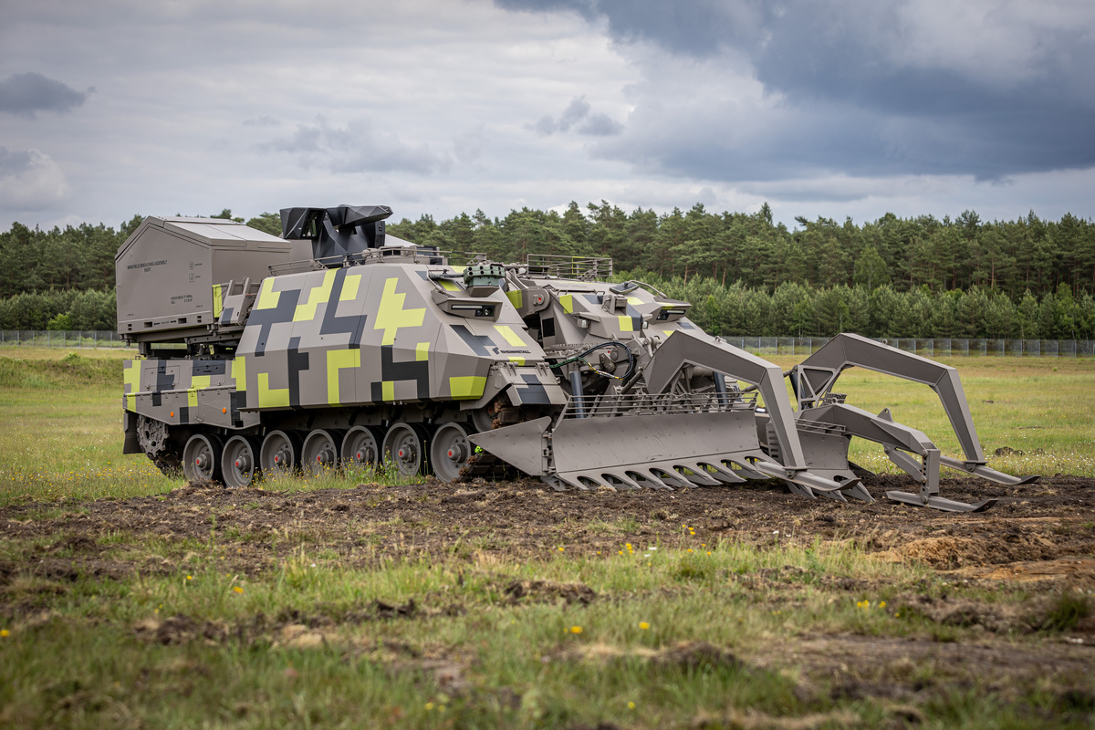 Foto: Obrněné ženijní vozidlo Keiler NG | Rheinmetall