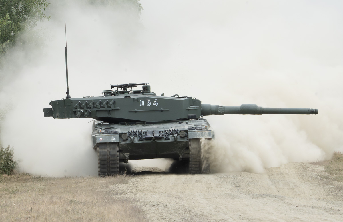 Foto: Leopard 2A4 ve službách 73. tpr AČR | Michal Pivoňka / CZ DEFENCE